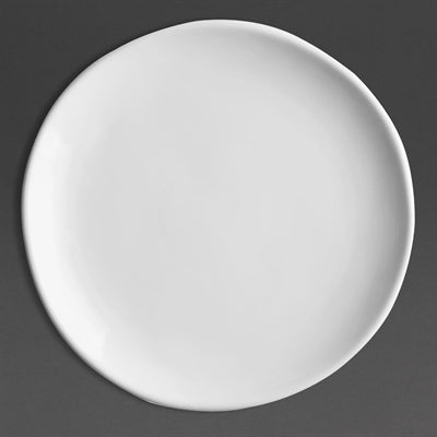 Olympia Chia Plates White 270mm (6 Pack) - JB175