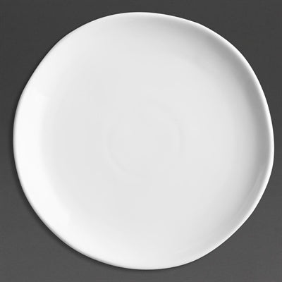 Olympia Chia Plates White 200mm (6 Pack) - JB176