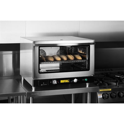 Buffalo Bakery Convection Oven with Steam 100Ltr Single Phase - JA399