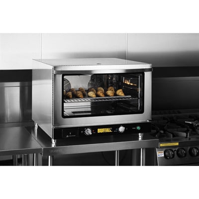 Buffalo Bakery Convection Oven with Steam 100Ltr Three Phase - JB189