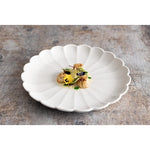 Olympia Bloom Scalloped Plates White 276mm (4 Pack) - JB395