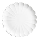 Olympia Bloom Scalloped Plates White 276mm (4 Pack) - JB395
