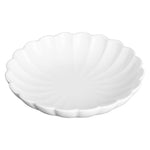 Olympia Bloom Scalloped Bowls White 230mm (6 Pack) - JB396