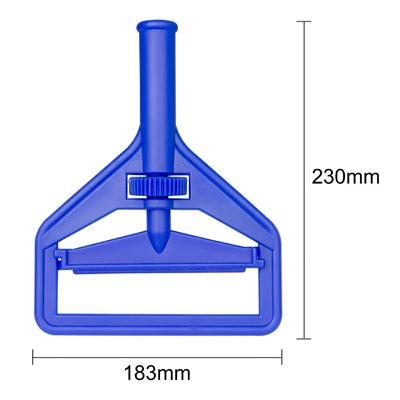 Jantex Connect Wide Kentucky Mop Head Clip Blue - JB531