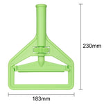 Jantex Connect Wide Kentucky Mop Head Clip Green - JB533