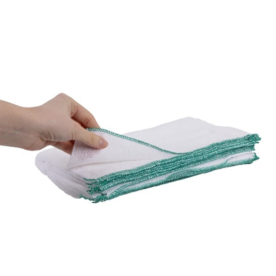 Jantex Dish Cloths Green 400x300mm (10 Pack) - JB593