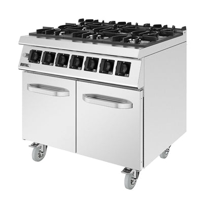 Buffalo 700 Series Gas Range Cooker - JB963