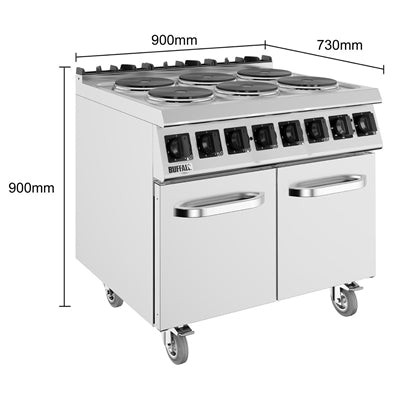Buffalo 700 Series Electric Range Cooker - JB964