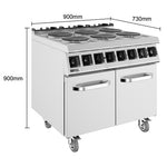 Buffalo 700 Series Electric Range Cooker - JB964
