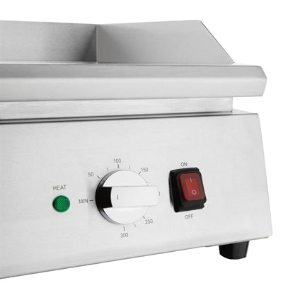 Buffalo Dual Zone Chrome Plated Griddle 790mm - JE876