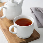 Olympia Café Stacking Mugs White 340ml (6 Pack) - JF994