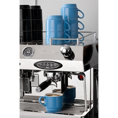 Olympia Café Stacking Mugs Blue 340ml (6 Pack) - JF998