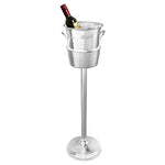 Olympia Wine Bucket Stand Hammered Stainless Steel - JK166