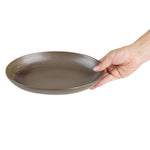 Olympia Ember Oval Bowls Mahogany 265x200mm (4 Pack) - JK179
