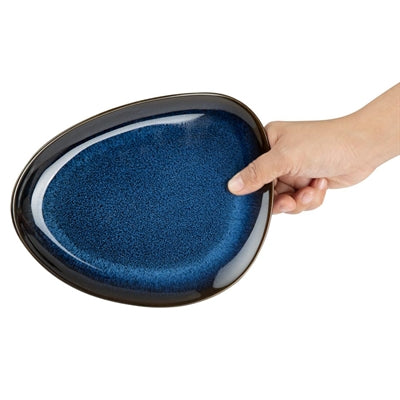 Olympia Luna Triangular Plates Midnight Blue 207x158mm (6 Pack) - JK243