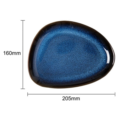 Olympia Luna Triangular Plates Midnight Blue 207x158mm (6 Pack) - JK243