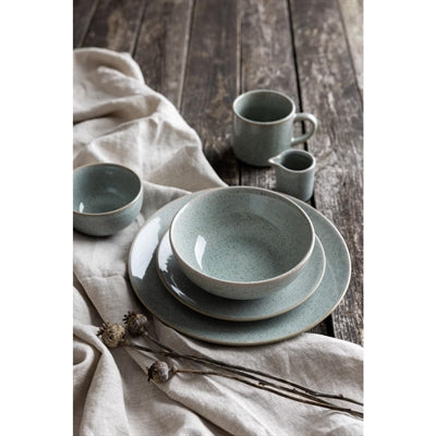 Olympia Origin Coupe Plates Duck Egg Blue 260mm (4 Pack) - JK341