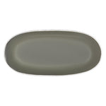 Olympia Chia Oval Plates Charcoal 280x135mm (6 Pack) - JK492