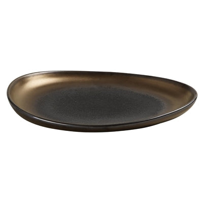 Olympia Ochre Teardrop Plates 257x180mm (6 Pack) - JK495