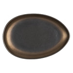 Olympia Ochre Teardrop Plates 257x180mm (6 Pack) - JK495