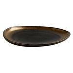 Olympia Ochre Teardrop Plate - 310x210x33mm (4 Pack) - JK496