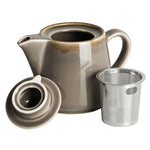 Olympia Kiln Teapots Smoke 650ml (4 Pack) - JM586