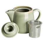 Olympia Kiln Teapots Moss 650ml (4 Pack) - JM587