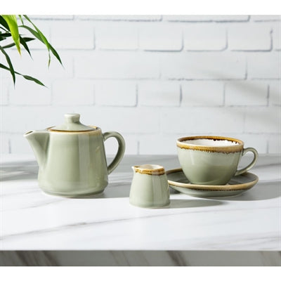 Olympia Kiln Teapots Moss 650ml (4 Pack) - JM587