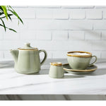 Olympia Kiln Teapots Moss 650ml (4 Pack) - JM587