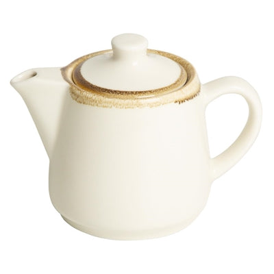 Olympia Kiln Teapots Chalk 650ml (4 Pack) - JM588