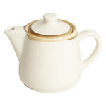 Olympia Kiln Teapots Chalk 650ml (4 Pack) - JM588
