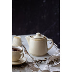 Olympia Kiln Teapots Sandstone 650ml (4 Pack) - JM589