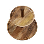Olympia Mango Wood 2-Tier Stand 280x320mm - JM990