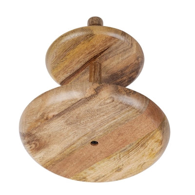 Olympia Mango Wood 2-Tier Stand 280x320mm - JM990