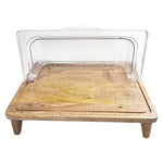 Olympia Mango Wood Standing Tray GN 1/2 - JM993