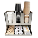 Olympia Stainless Steel Cup & Condiment Station - JN398