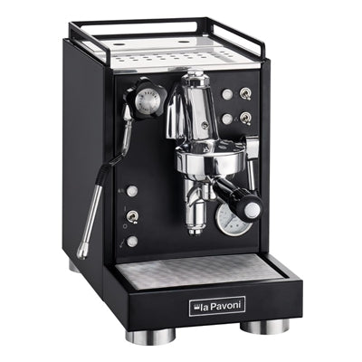La Pavoni Mini Cellini Semi-Professional Coffee Machine Black - JN982