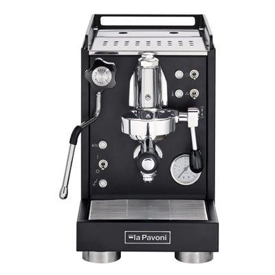 La Pavoni Mini Cellini Semi-Professional Coffee Machine Black - JN982