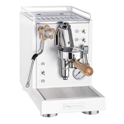 La Pavoni Mini Cellini Semi-Professional Coffee Machine White - JN984