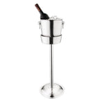 Olympia Brushed Stainless Steel Wine & Champagne Bucket Stand - K407
