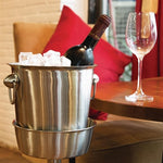 Olympia Brushed Stainless Steel Wine & Champagne Bucket Stand - K407