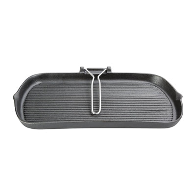 Vogue Cast Iron Grill Pan 22cm - K417