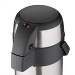 Olympia Pump Action Airpot 2.5Ltr | Vacuum Insulated Hot Drinks Dispenser K635