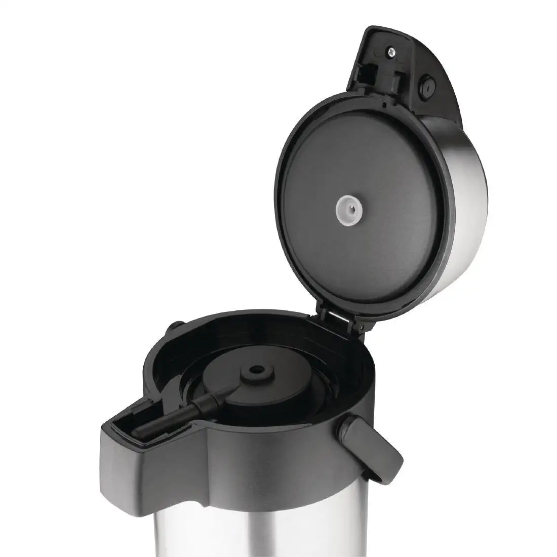 Olympia Pump Action Airpot 2.5Ltr | Vacuum Insulated Hot Drinks Dispenser K635