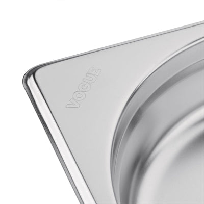 Vogue Stainless Steel 1/1 Gastronorm Tray 200mm - K918