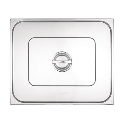 Vogue Stainless Steel 2/1 Gastronorm Tray Lid - K939