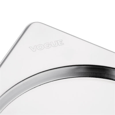 Vogue Stainless Steel 2/1 Gastronorm Tray Lid - K939