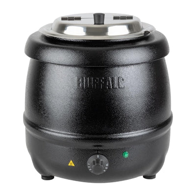 Buffalo Soup Kettle Black 10Ltr - L715