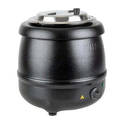 Buffalo Soup Kettle Black 10Ltr - L715