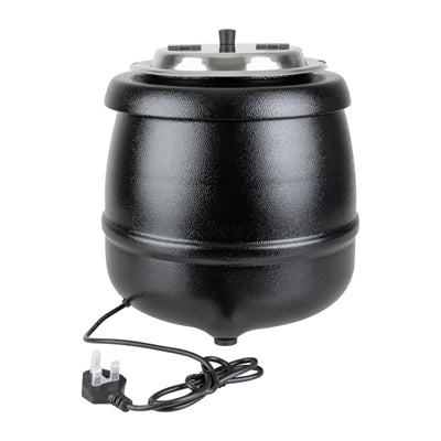 Buffalo Soup Kettle Black 10Ltr - L715